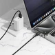 USB кабель Borofone BX120 Placer, Type-C, 1.0 м., Чорний - 643082 - зображення 4