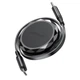 USB кабель AceFast C13-03, Type-C, 0.8 м., Черный - 569905 - изображение 2