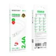 USB кабель Borofone BX110, MicroUSB, 1.0 м., Белый - 590391 - изображение 4