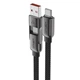 USB кабель AceFast C13-04, Type-C, 1.2 м., Черный - 573902 - изображение 3