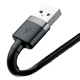 USB кабель Baseus CALKLF-CG1 Cafule Apple iPhone SE 2022 / iPhone 14 Pro Max / iPhone 14 Plus / iPhone 14 Pro / iPhone 14 / iPhone 13 Pro / iPhone 13 Mini / iPhone 13 / iPhone 13 Pro Max / iPhone 12 Mini / iPhone 12 Pro Max, Lightning, 2.0 м., - 299460 - изображение 4