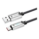 USB кабель AceFast C19-04, Type-C, 1.2 м., Чорний - 597772 - зображення 1