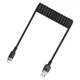 USB кабель AceFast C14-04, Type-C, 1.2 м., Чорний - 573905 - зображення 2