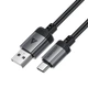 USB кабель AceFast C20-04, Type-C, 1.2 м., Черный - 573910 - изображение 4