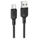 USB кабель Borofone BX113, Type-C, 2.0 м., Чорний - 533343 - зображення 1