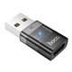 Адаптер Hoco UA36C, Type-C, USB, Чорний - 596124 - зображення 1