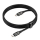 USB кабель Hoco U143 Joy, Type-C, 1.2 м., Черный - 669620 - изображение 6