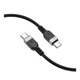 USB кабель Hoco X109, Type-C, 2.0 м., Чорний - 560223 - зображення 1