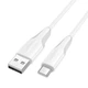 USB кабель Borofone BX119, Type-C, 1.0 м., Белый - 611695 - изображение 3