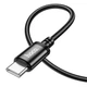 USB кабель Hoco X89, Type-C, 2.0 м., Чорний - 594526 - зображення 3
