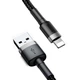 USB кабель Baseus CALKLF-BG1 Cafule Apple iPhone SE 2022 / iPhone 14 Pro Max / iPhone 14 Plus / iPhone 14 Pro / iPhone 14 / iPhone 13 Pro / iPhone 13 Mini / iPhone 13 / iPhone 13 Pro Max / iPhone 12 Mini / iPhone 12 Pro Max, Lightning, 1.0 м., - 299461 - зображення 2
