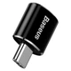 Адаптер Baseus CATOTG-01, USB, Type-C, Чорний - 434490 - зображення 2