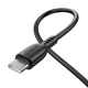 USB кабель Borofone BX91 Symbol, Type-C, 1.0 м., Черный - 418560 - изображение 3