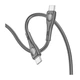 USB кабель Borofone BX98, Type-C, 1.0 м., Черный - 386971 - изображение 1