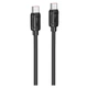 USB кабель Hoco X115 Surpass, Type-C, 1.0 м., Черный - 608130 - изображение 1