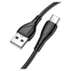 USB кабель Borofone BX121 Energy, Type-C, 1.0 м., Черный - 643088 - изображение 1