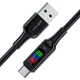 USB кабель Acefast C7-04, Type-C, 1.2 м., Черный - 415988 - изображение 2