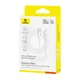 USB кабель Baseus P10377703213-00 Silky, Type-C, 1.0 м., Белый - 565565 - изображение 6
