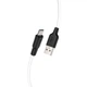 USB кабель Hoco X21 Plus Silicone, MicroUSB, 2.0 м., Черный - 191419 - изображение 2
