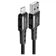 USB кабель Acefast C1-02 Apple iPhone SE 2022 / iPhone 14 Pro Max / iPhone 14 Plus / iPhone 14 Pro / iPhone 14 / iPhone 13 Pro / iPhone 13 Mini / iPhone 13 / iPhone 13 Pro Max / iPhone 12 Mini / iPhone 12 Pro Max / iPhone 12 Pro, Lightning, 1.2 - 323706 - зображення 1
