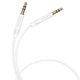 AUX кабель Borofone BL16, 3,5 мм., 1.0 м., Білий - 385979 - зображення 2