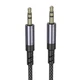 AUX кабель Borofone BL24 Graceful, 3,5 мм., 1.0 м., Сірий - 569895 - зображення 2