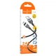 USB кабель Hoco X109, MicroUSB, 1.0 м., Чорний - 560221 - зображення 6
