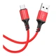 USB кабель Borofone BX83, MicroUSB, 1.0 м., Красный - 327098 - изображение 1