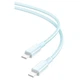 USB кабель XO NB-Q250B, Type-C, 1.0 м., Синій - 420650 - зображення 1