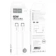 USB кабель Hoco X104, Type-C, 1.0 м., Білий - 425563 - зображення 4