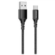 USB кабель Borofone BX54, Type-C, 1.0 м., Чорний - 210961 - зображення 1