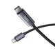 USB кабель Hoco X112 Favor, Type-C, 1.0 м., Черный - 597773 - изображение 5