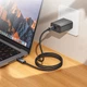 USB кабель Hoco X112 Favor, Type-C, 1.0 м., Черный - 597773 - изображение 7
