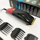 Машинка для стрижки волосся професійна Gemei GM-807, Стильна машинка для стрижки та гоління - зображення 5