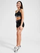 Спортивный топ для бега женский Nike Pro Bra Tt HF5372-010 XS Черный с белым (0197602864106) - изображение 9