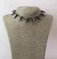 Жіночий чокер ланцюжок з шипами Honey Fashion Accessories темно-сірий (12-362) - зображення 2