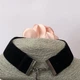 Оксамитовий чокер з об'ємною квіткою трояндою Honey Fashion Accessories рожевий (12-367) - изображение 4