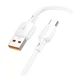 USB кабель Borofone BX93, Type-C, 1.0 м., Білий - 375551 - зображення 2