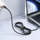 USB кабель Hoco U142, Type-C, MagSafe 3, 1.8 м., Черный - 605891 - изображение 6