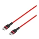 USB кабель Baseus CATKLF-H09, Type-C, 2.0 м., Красный - 244415 - изображение 1