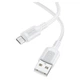 USB кабель Borofone BX111, MicroUSB, 1.0 м., Белый - 533331 - изображение 2