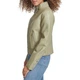 Женская куртка из экокожи Levi's на молнии 1159858765 (Зеленый XL) - изображение 3