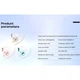 Bluetooth-гарнітура Remax C1 Elves, Стерео, Блакитний - 426970 - зображення 7