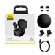 Bluetooth-гарнітура Baseus NGTW370001 Bowie WM01, Стерео, Чорний - 521152 - зображення 5