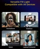 RGB Видеосвет цветная портативная LED подсветка для съемки видео фото постоянный свет AOCHUAN на магните - изображение 8