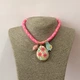 Чокер-шнурок з яскравими підвісками Honey Fashion Accessories рожевий (12-376) - зображення 2