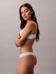 Трусики танга женские Calvin Klein QD5117-YUY S Белые (014056474104) - изображение 4