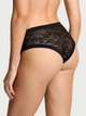 Кружевные трусики чики Victoria's Secret 1159848951 (Черный S) - изображение 2