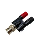 Переходник BNC → 2×4 мм банановые гнезда YPIONEER P53 (500 В) - изображение 1