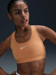 Спортивный топ женский Nike Swoosh DX6821-856 S Оранжевый (197860079045) - изображение 4